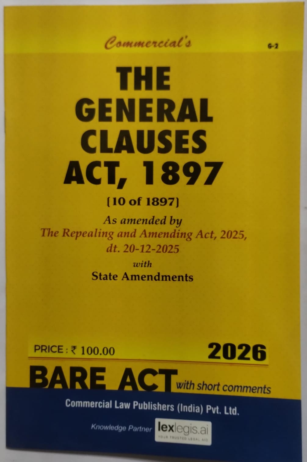 The General Clauses Act, 1897