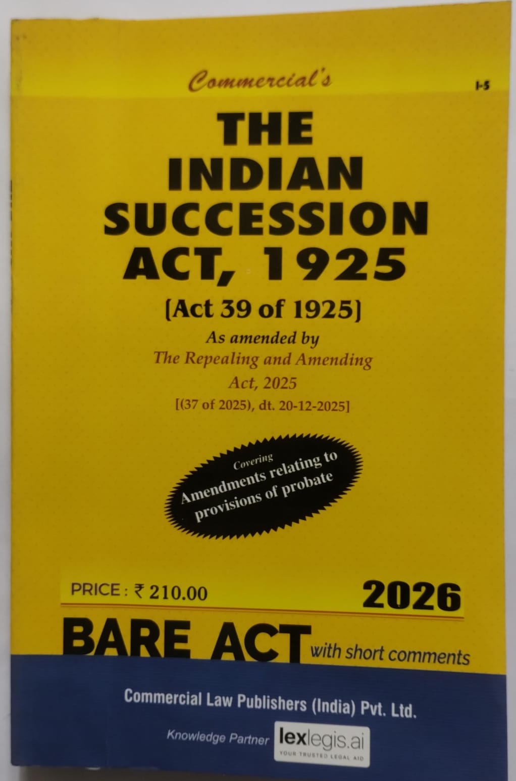 The Indian Succession Act, 1925
