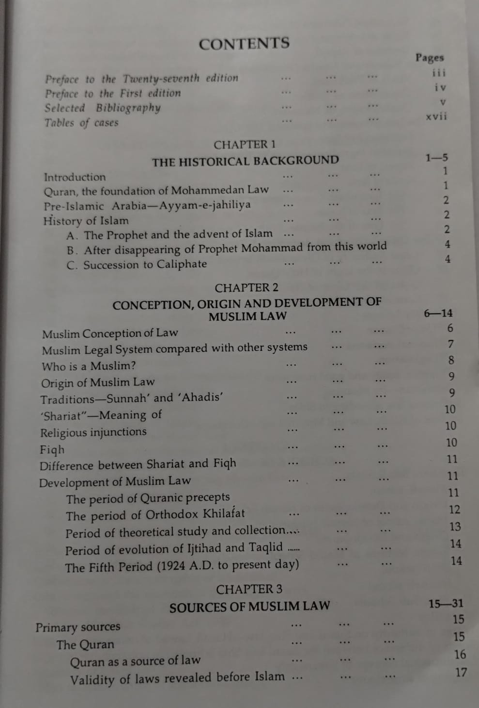 Mohammedan Law