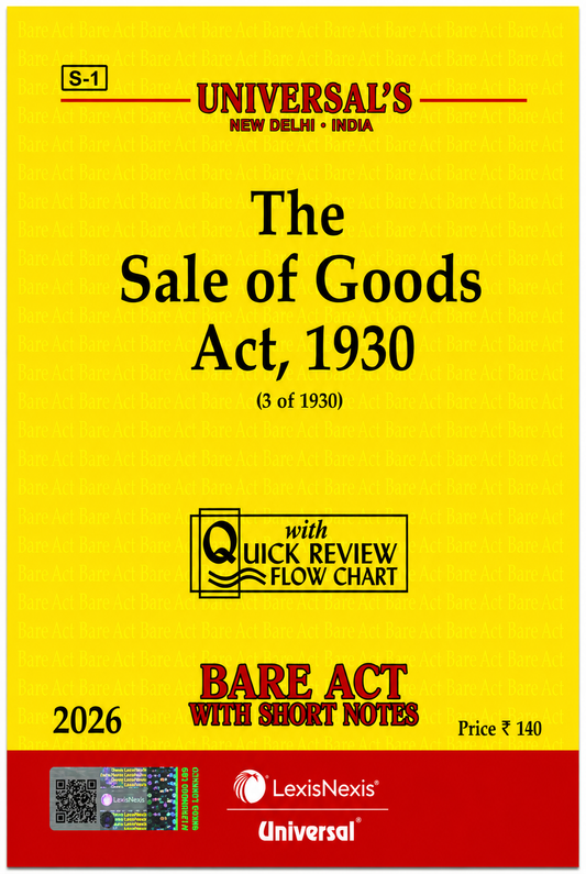 The Sale of Goods Act, 1930 | Universal LexisNexis | 2026 Edition