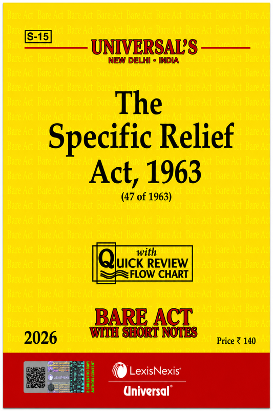 The Specific Relief Act, 1963 | Universal LexisNexis | 2026 Edition