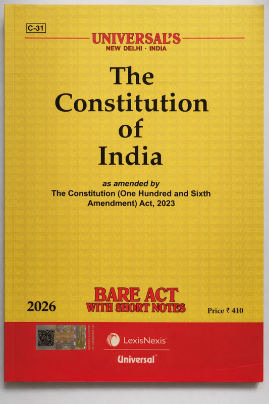 The Constitution of India | Universal LexisNexis | 2026 Edition