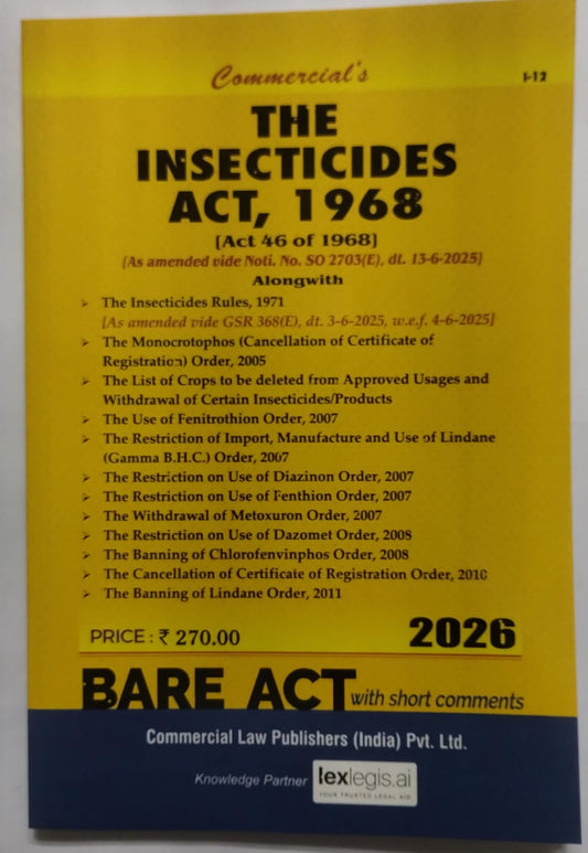 The Insecticides Act, 1968