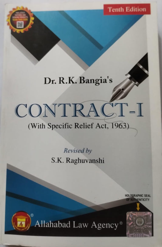 Dr. R.K. Bangia's Contract-I (With Specific Relief Act, 1963)
