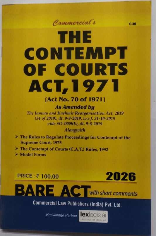 The Contempt of Courts Act, 1971
