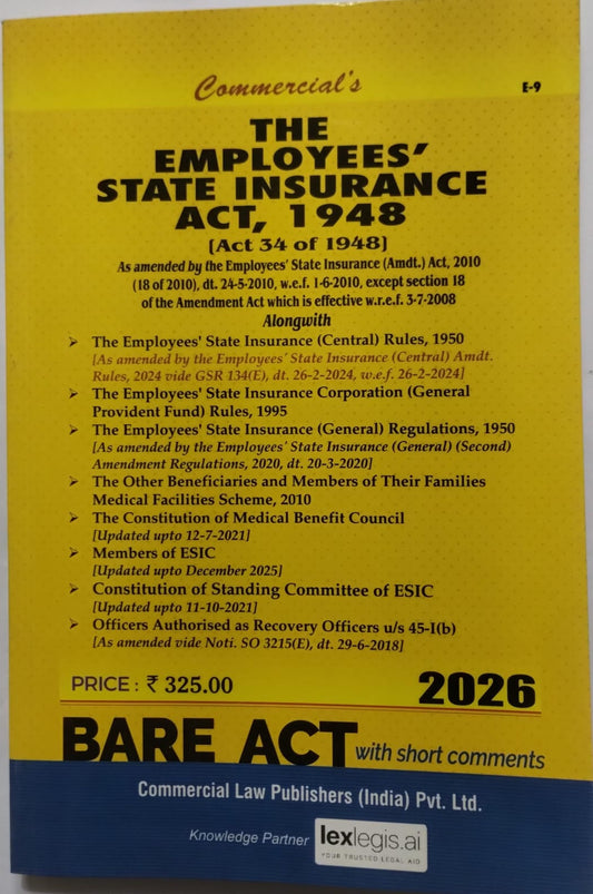 The Employees' State Insurance Act, 1948