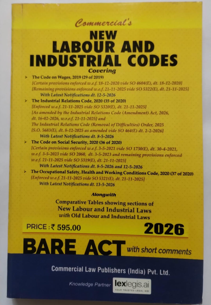 New Labour and Industrial Codes 2026 Edition