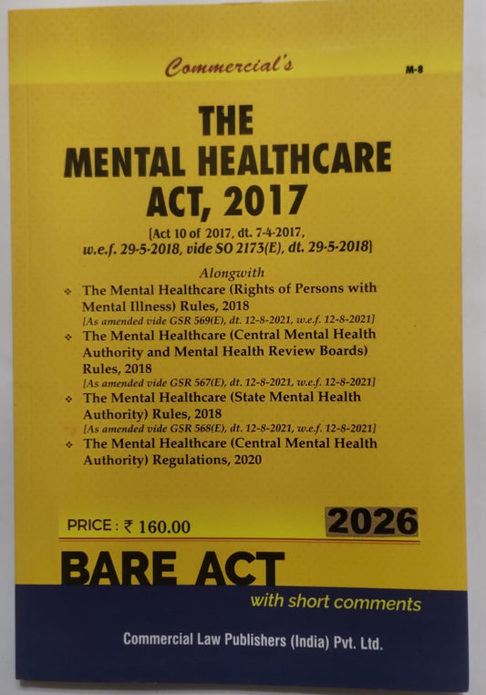 The Mental Healthcare Act, 2017