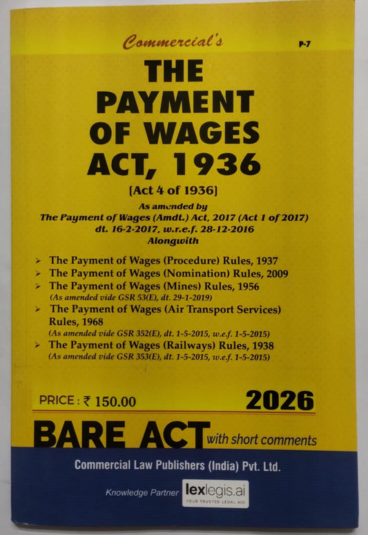The Payment of Wages Act, 1936