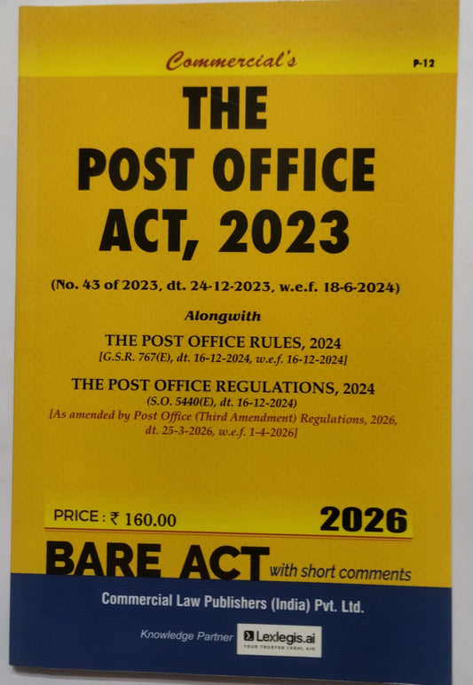 The Post Office Act, 2023